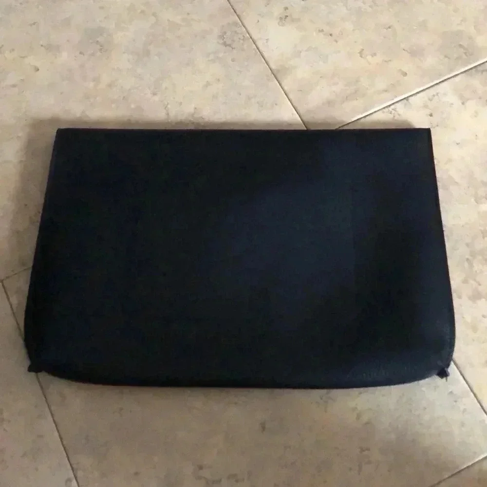 Pebbled Faux Leather Clutch